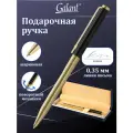 Ручка подарочная шариковая GALANT ALLUSION, корпус черн/золот, детали золот, 0,7 мм, синяя, 143522