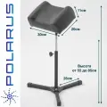Подставка для педикюра Polarus с регулировкой наклона (черная) PD-BLACK