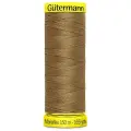 Нитки швейные Gutermann Maraflex 120 для эластичных, трикотажных материалов, 150 м, 100% ПБТ, 5 шт (887 бежево-горчичный)