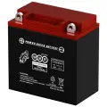 Аккумулятор WBR MT 12-10 для мототехники 12 В, 10 Ач, стартерный ток 120 А, YB9A-A, YB9B, 12N9-4-B1