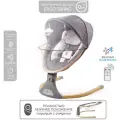 Детские электрокачели Amarobaby ERGO SWING серый (AB22-22ERGO/11)
