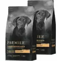 PREMIER LOW GRAIN JUNIOR MEDIUM & MAXI TURKEY низкозерновой для юниоров средних и крупных пород (3 + 3 кг)