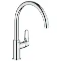Смеситель для кухни Grohe 31230001 однорычажный, латунный, хром, с поворотным изливом, немецкий