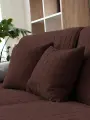 Подушки декоративные 40х40 - 2 шт, IRISHOME, шоколадные, гипоаллергенные, для сна и отдыха