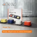 Интерактивная панель Magic Tap, для собак, звуковые кнопки, серый, пластик