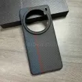 Чистый углеродный защитный чехол Vivo X200 Pro Kevlar, ультралегкий защитный чехол из углеродного волокна 600D