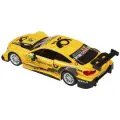 Машина металлическая BMW M4 1:44, инерция, открываются двери, цвет жёлтый
