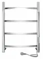 Электрический полотенцесушитель Indigo Arc Lux, без полки, хром (LCALE60-40Rt)