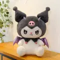 Мягкая игрушка реалистичная меховая Куроми Моя мелодия Хеллоу Китти Kuromi, 50 см
