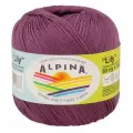 Пряжа ALPINA LILY 100% мерсеризованный хлопок 50 г 175 м №803 св. фиолетовый