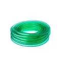 Шланг ПВХ однослойный 18 мм, прозрачный зеленый, 20 м для полива