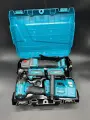 Набор аккумуляторных электроинструментов 2 в 1/Болгарка (УШМ) и Гайковерт, бесщеточный, в кейсе