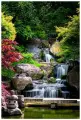 Фотообои Уютная стена Садовый водопад, флизелиновые, 200х270 см