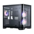 1stPlayer Компьютерный корпус 1STPLAYER UVIEW UV5 ARGb черный mATX 3x120mm ARGb fans UV5-BK-2FC7R-1FC7