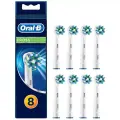 Набор насадок Oral-B EB50-8 для ирригатора и электрической щетки, белый, 8 шт.