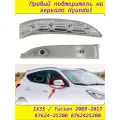 Повторитель поворота, правый, на зеркале, для Hyundai IX35/Tucson 2010-2015 гг.