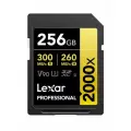 Карта памяти Lexar 256GB Professional 2000x SDHC/SDXC UHS-II Card