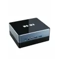 WO-WE мини-ПК (AMD Ryzen 5 5600U, RAM 16 ГБ, SSD 512 ГБ, Radeon Vega 7 Graphics, Windows 11 Pro, черный