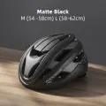 ROCKBROS Aero велосипедный шлем для взрослых Черный, M(54-58cm), Matte Black