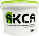 Герметик Акрилатный Акса 15кг Однокомпонентный Белый.
