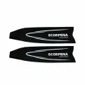 Лопасти базальтовые Scorpena Ecoline укороченные Soft, цвет черный