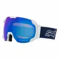 Маска горнолыжная Salice 619DARWF White-Jeans/Darw Blue S3