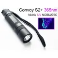 Ультрафиолетовые фонарики 365nm Convoy S2+ Nichia