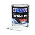 Tenax клей полиэфирный Titanium Extra Clear, густой, супер прозрачный, 1л