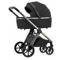 Коляска 2 в 1 Carrello Omega Absolute Black с рождения до 3 лет
