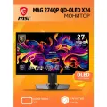 26.5 Игровой Монитор MSI MAG 274QP QD-OLED X24 240 Гц 2560 x 1440 WQHD, 0,03 ms (GTG), поворотный, черный