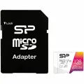 Карта памяти Silicon Power Elite microSDXC UHS-I Class 10 128GB с адаптером