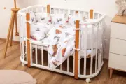 Комплект в кроватку Forest kids Forest Animals by Lessnitsya (15 предметов)