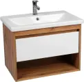 Тумба белый/дуб вотан 46 см Viant Бостон VBOS50CO-T1YP