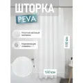 Штора для ванной FORA DIAMOND 180х180 PEVA, белый