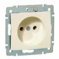 Legrand DIY Valena Кремовая Розетка 1-ая б/з, 695611, 6 шт.