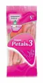 Набор из 3 штук Лазер одноразовые бритвы с тремя лезвиями Лазер Petals III 5шт
