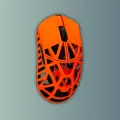 WLMOUSE BEAST X MAX, цвет: Fire Orange, игровая мышь из магниевого сплава, Omron, сенсор: PAW 3950 HS, вес 42 г.