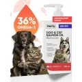 Лососевое масло для собак и кошек, с маслом лосося, рыбий жир, Омега 3 для животных, Harly 250 мл