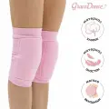 Наколенники для гимнастики и танцев Grace Dance, с уплотнителем, р. M, 11-14 лет, цвет розовый
