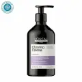 Шампунь-крем с фиолетовым пигментом, для нейтрализации желтизны L'Oreal Professionnel Serie Expert Chroma Creme purple dyes, 500мл