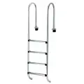 Лестница для бассейна Emaux Muro (MU/NMU), 4 ступени, нержавеющая сталь AISI-304
