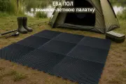 EVA Коврик в палатку 2,0 х 2,0 (67х67 см) серый цвет - пол ЕВА