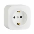 30 шт. Legrand Quteo Белый Розетка с заземлением 782211