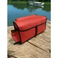 Бортовая сумка 40 см на ликтрос баллона надувной лодки пвх (красная)