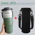 TYESO Термочашка из нержавеющей стали Темно-зеленый, 900ML, Green With Cup Bag