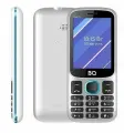 Мобильный телефон BQ 2820 STEP XL+, белый/синий
