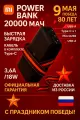 Повербанк и внешний аккумулятор MI 20000 MAH (black 2025)