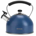 Чайник 2,2 л. из нержавеющей стали со свистком Ofenbach NB 100327 (2,2 л. / синий)