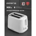 Тостер POLARIS PET 0733A 900Вт 6 режимов белый