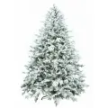 Искусственная елка Изумрудная Заснеженная 220 см, литая 100%, Beatrees, 1033022